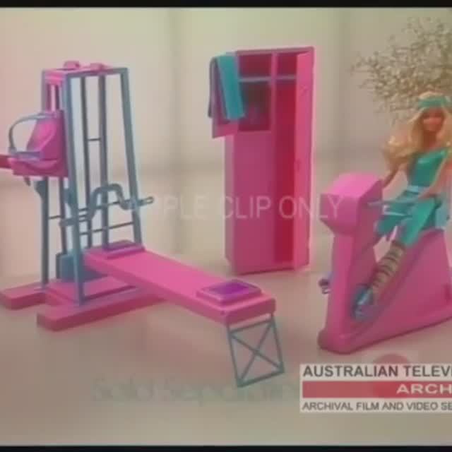 1985 Реклама куклы Барби Маттел  Mattel Great shape Barbie