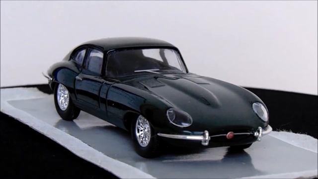 1/43 Scale Model Cars Jaguar E-Type Showcase