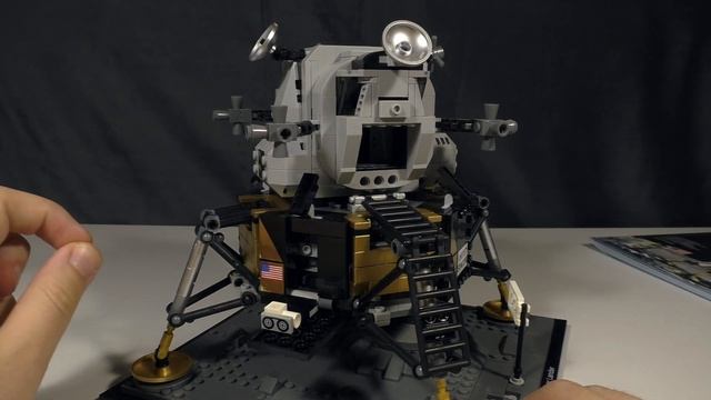 Они БЫЛИ на Луне! Аполлон 11 Лунный модуль - Lego 10266. Обзор