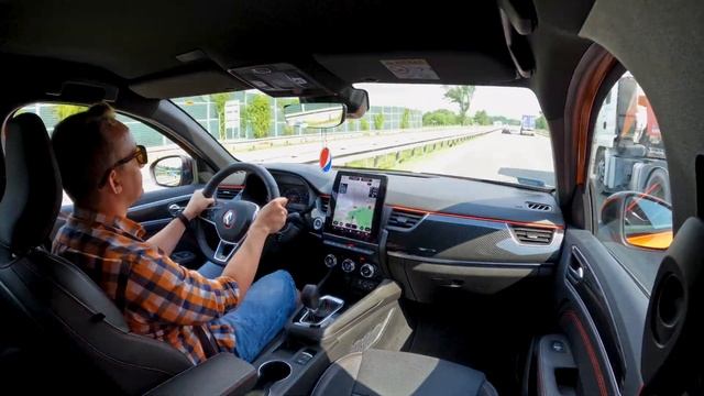 Renault Arkana 2022 1.3 TCe 160 KM  Onboard timelapse 18  E.Goista