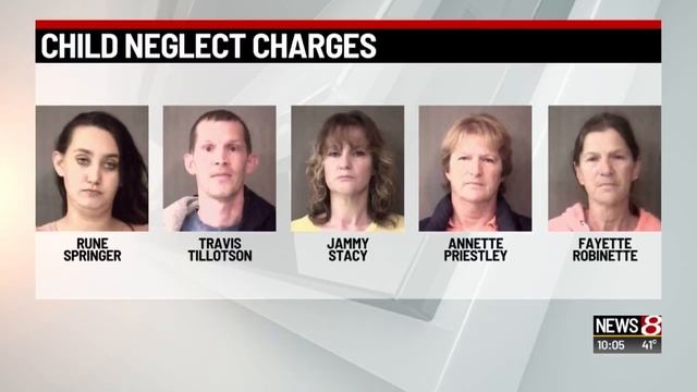 Boy found with scalp injuries, cut-out septum, arm fractures; 5 arrested смотреть онлайн