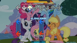 My Little Pony Intro Dubstep Remix (4 panel - Doubles)