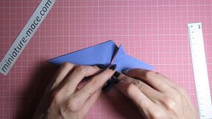 Оригами соловей/Origami nightingale
