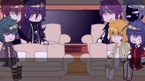 |?️| ~ реакция 13 карт на прошлую жизнь Габриэля- Незуко./Gacha life/Gacha club/by torikojii |?️|