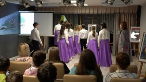 Концерт "По страницам народной музыки", в рамках школьного проекта "Связуя времена" 28.04.2023