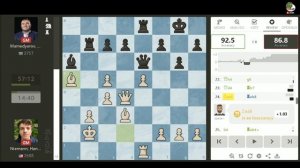Hans Niemann Plays A BRILLIANT Move On Move 5 Against Shakhriyar Mamedyarov |Sinquefield Cup Round