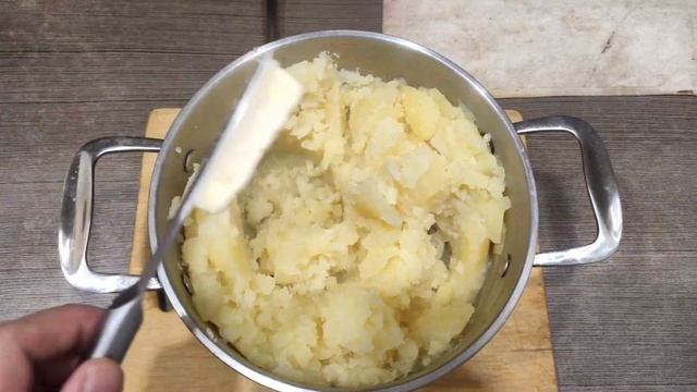 Как приготовить картофельное пюре на молоке. #готовимдома #вкусныерецепты