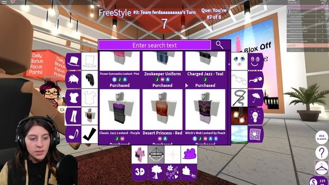 ROBLOX DANCE YOUR BLOX OFF FEBRUARY FREESTYLE! All My Outfits + PARIS Update! смотреть онлайн