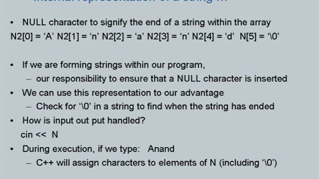 CS101 L10 Char Data Type смотреть онлайн