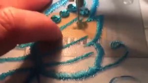 ШВЕЙНАЯ МАШИНКА.ВЫШИВКА БАБОЧЕК НА ФАТИНЕ?НОВАЯ ВЕРСИЯ?SEWING MACHINE EMBROIDERY BUTTERFLY TULLE