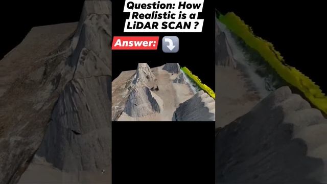 How Realistic is  LiDAR SCAN? #drone #lidar #webmap #aerialimagery #geomatics #gis