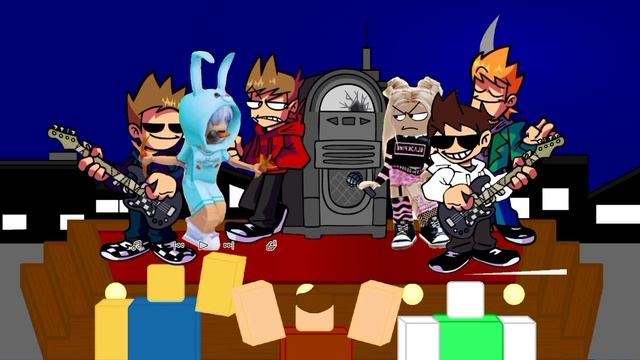 FnF Чудо чай против Роблокс Квин!!! смотреть онлайн