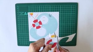 DIY Pool Party Invitation Tutorial with Free Template | DESIGN IS YAY | Party printable, paper craf