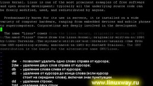 Уроки Linux - Команды текстового редактора vi - Часть 3