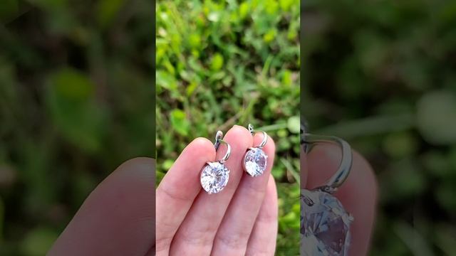 Серебряные серьги