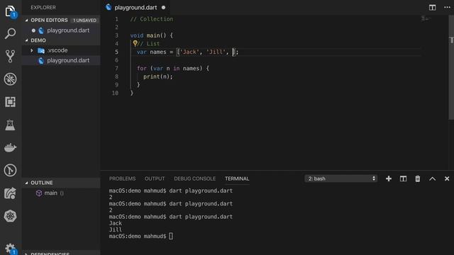 Dart Programming Tutorial - Full Course