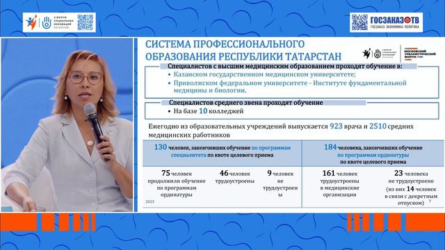Кадры решают всё: подготовка и удержания кадров. Зарипова Эльмира, Министр труда РТ смотреть онлайн