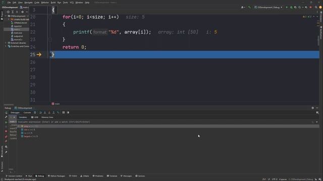 C Programming - Arrays - Command Line Arguments