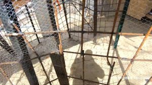 Прочный металлический каркас для скалы из арт бетона