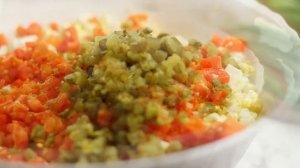 Салат с говяжьим языком - рецепт пошаговый от menu5min