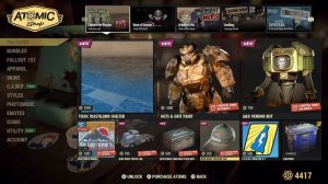 TOXIC WASTELAND SHELTER a&d VENDOR BOT 06/20/23 ATOMIC SHOP fALLOUT 76