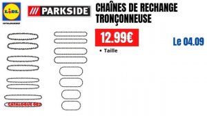 Arrivage LIDL Jardinage PARKSIDE ? 4 septembre 2023 (EN LIGNE)