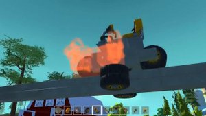 Scrap Mechanic- Основа для монорельса + бонус