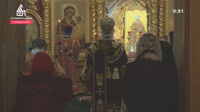 Праздничная Пасхальная служба смотреть онлайн