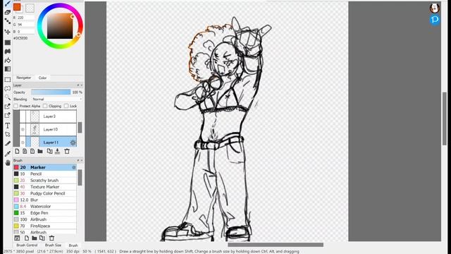 Sketch n talk ( oc speedpaint ) смотреть онлайн