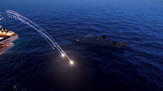 Today! Russian Ka-52 helicopter destroys US aircraft carrier carrying ammunition truck in Black Sea смотреть онлайн