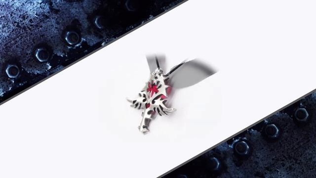 ГОТЕССА ЭМАЛЬ ~ КРАСИВЫЙ ГОТИЧЕСКИЙ ДЛЯ ДЕВУШКИ КУЛОН АНКХ УКРАШЕННЫЙ ЦВЕТНОЙ ПРОЗРАЧНОЙ ЭМАЛЬЮ 253