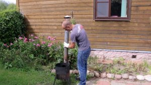 Шашлык из свинины в казане на костре | Узбекская кухня