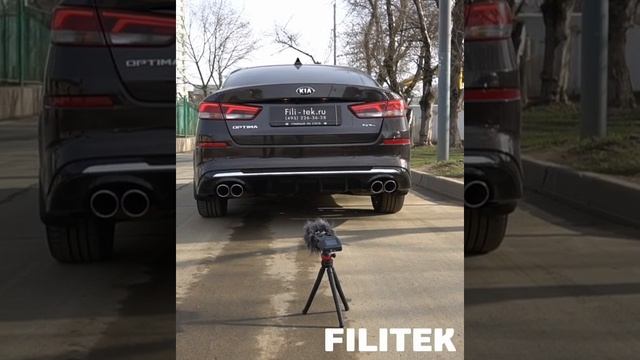 Тюнинг выхлопной системы Kia Optima 2.4 атмо 2019 года