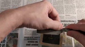 Восстановление опасной бритвы, часть 1 - подготовка.