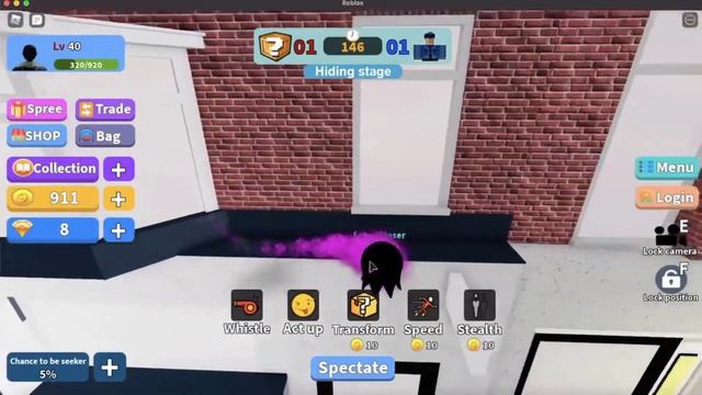 ROBLOX: HIDE AND SEEK TRANSFORM BEST SPOTS AND GLITCHES смотреть онлайн
