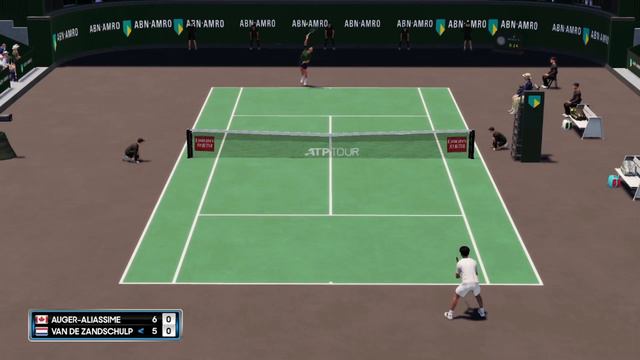 Rotterdam Open 2023 | Felix Auger-Aliassime vs Botic van de Zandschulp | Round of 16 | AO Tennis 2