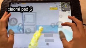 Xiaomi pad 6 pubg handcam | xiaomi pad 6 pubg test