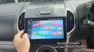 จอAndroid Chevrolet Trailblazer &Dmax&Mu-x สามารถใช้จอรุ่นเดียวกันยายนได้