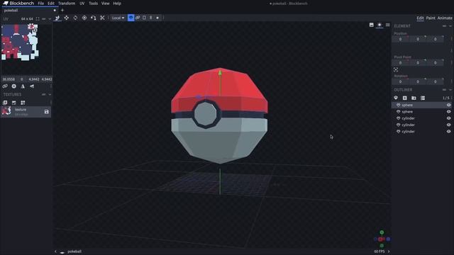 How to Make Low-Poly Models with Pixel Texture | Blockbench Tutorial
