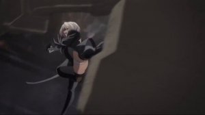 2b Panty and Ass shots in NieR Automata Ver1.1a episode 1