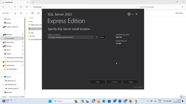 Session - 1 | How to Download and Install SQL Server 2022 Express? смотреть онлайн