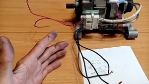 Как подключить двигатель от стиральной машины