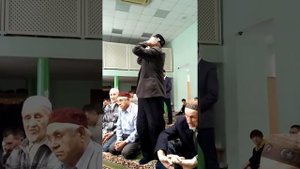 Мечеть Аксу г Альметьевск .Татарский азан. Муадзин Рахимжан бабай. Аллах разый булсын.