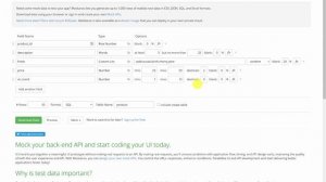 Generating Fake Data for SQL Tables using Mockaroo