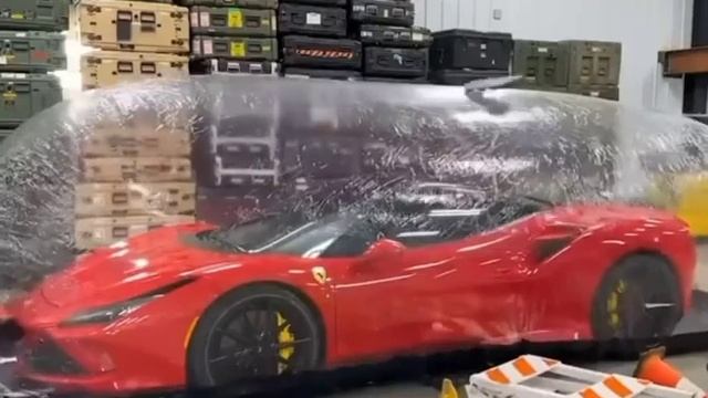 Надувной гараж и тест на прочность смотреть онлайн