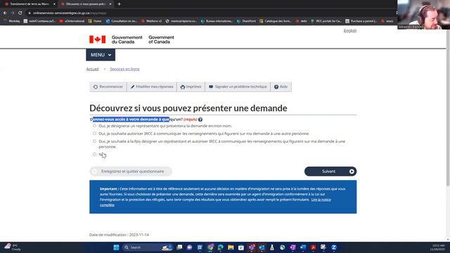 22 - Demander un permis de travail dans le cadre des mesures spéciales annoncées par IRCC смотреть онлайн