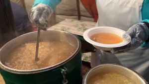 "А оленевод Бельдыев строганину и балык..."Путешествие в Надым часть 4. Местная кухня.