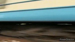 Прыжки широкого электропоезда ЭР2