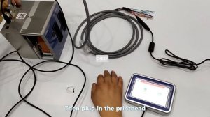 Show you the TTO heat transfer printer: Videojet 6230 machine accessories video!