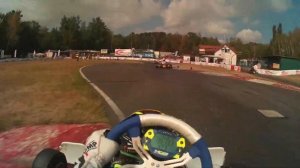 Kart Race Driver Eye POV | Lando Norris Kart 125cc Rotax Max